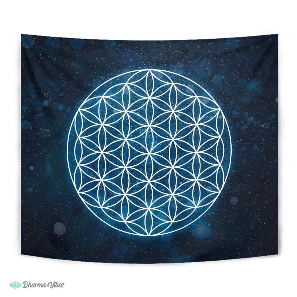 Sacred Geometry Shirt - Flower of Life Shirt - Tapestry T-Shirt