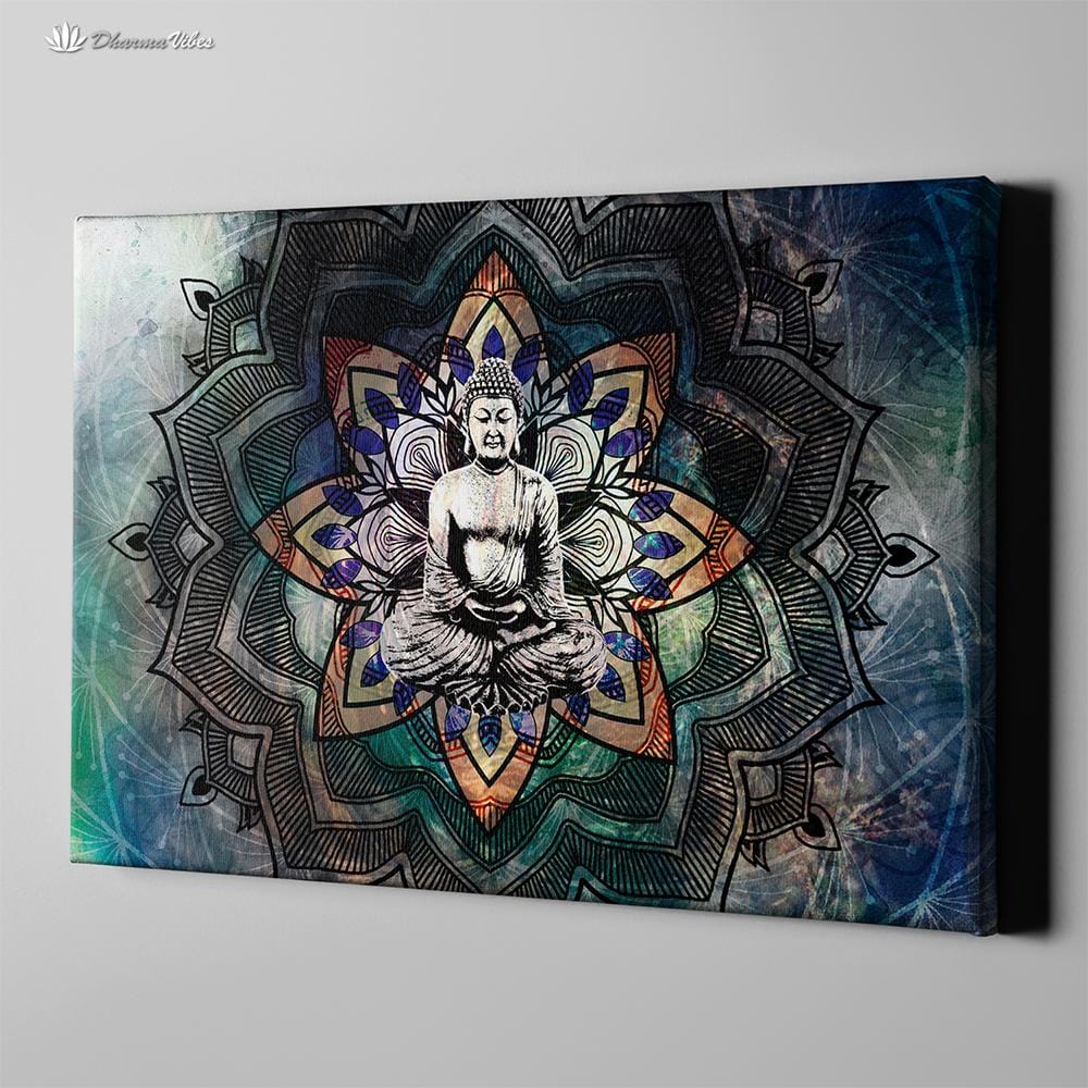 Buddha Unity by McAshe 1-Piece Canvas – Dharma Vibes
