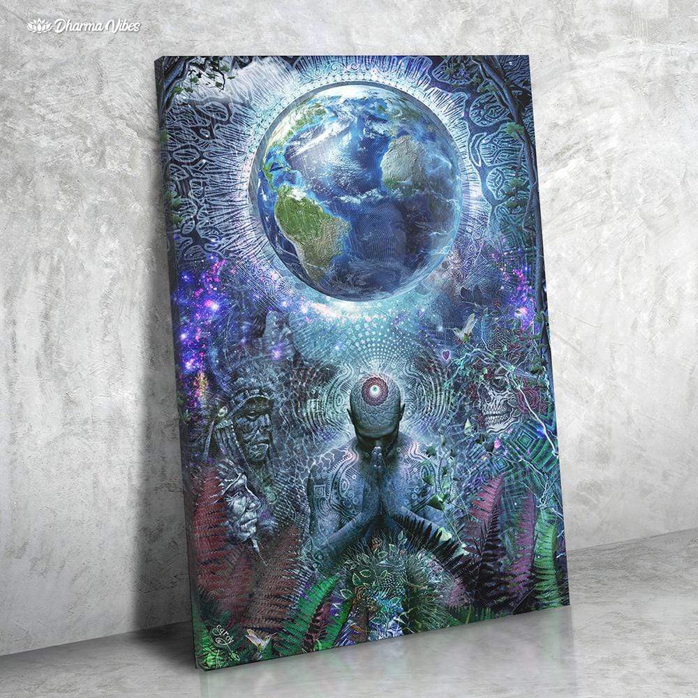 Sacred Geometry Canvas Collection – Dharma Vibes